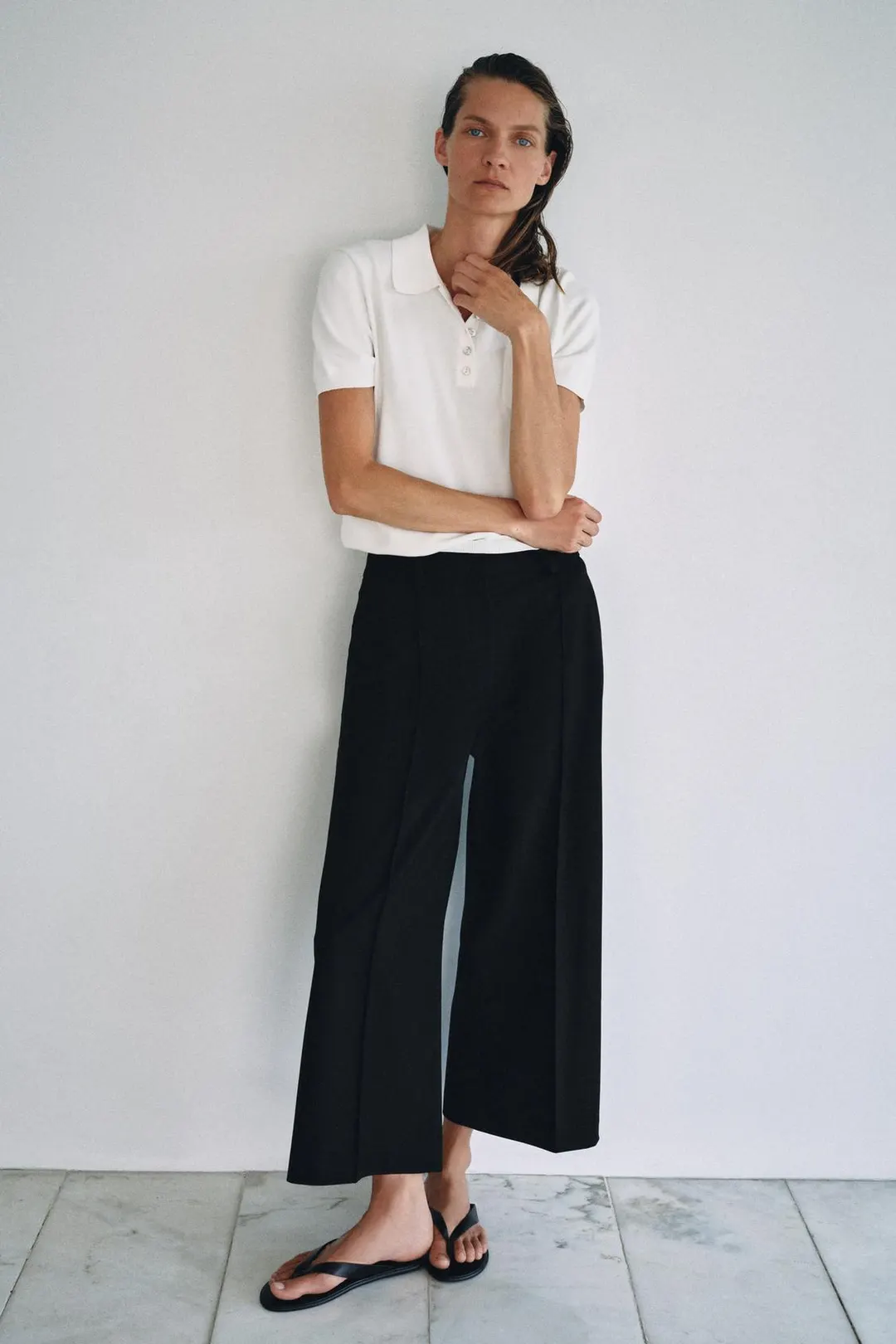 Брюки укороченные ZW Collection, Zara