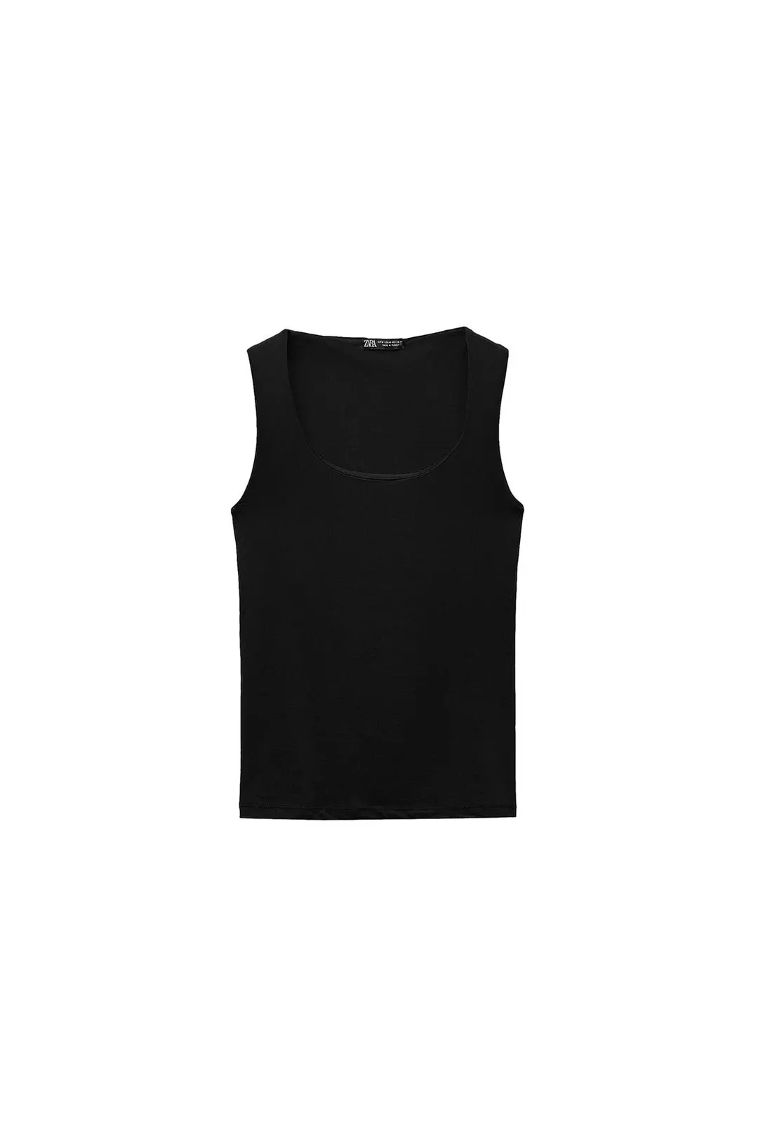 Футболка из полиамида с широкими бретелями, Zara