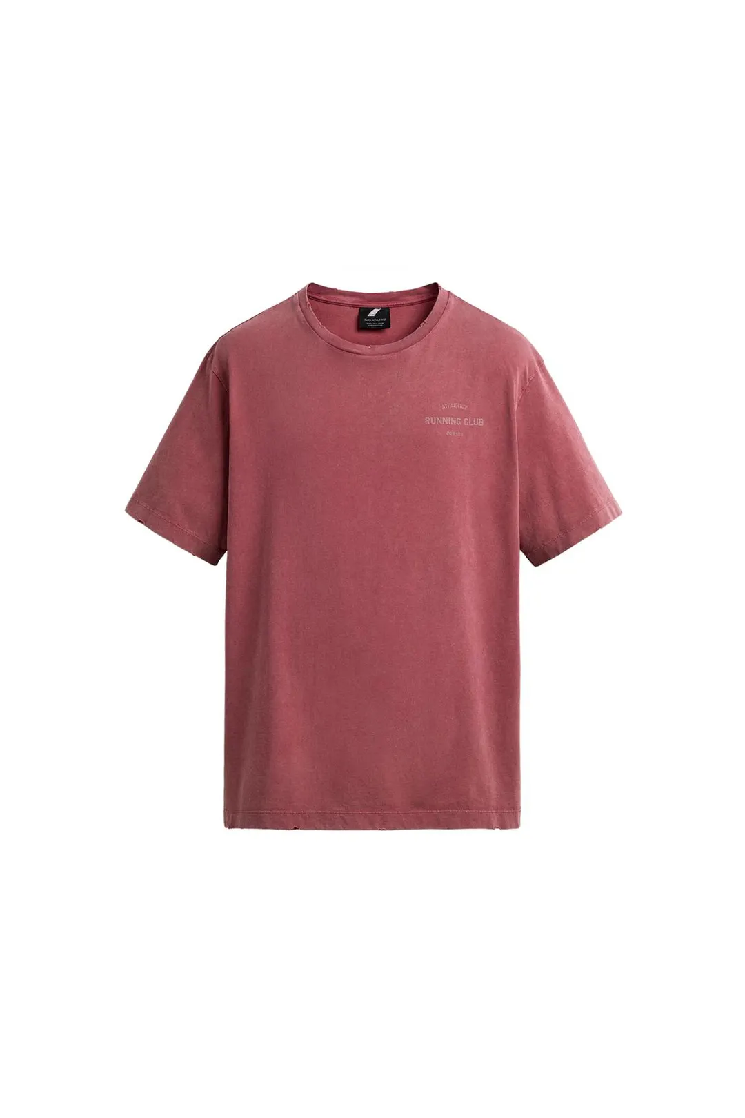 Беговая футболка из хлопка, Zara