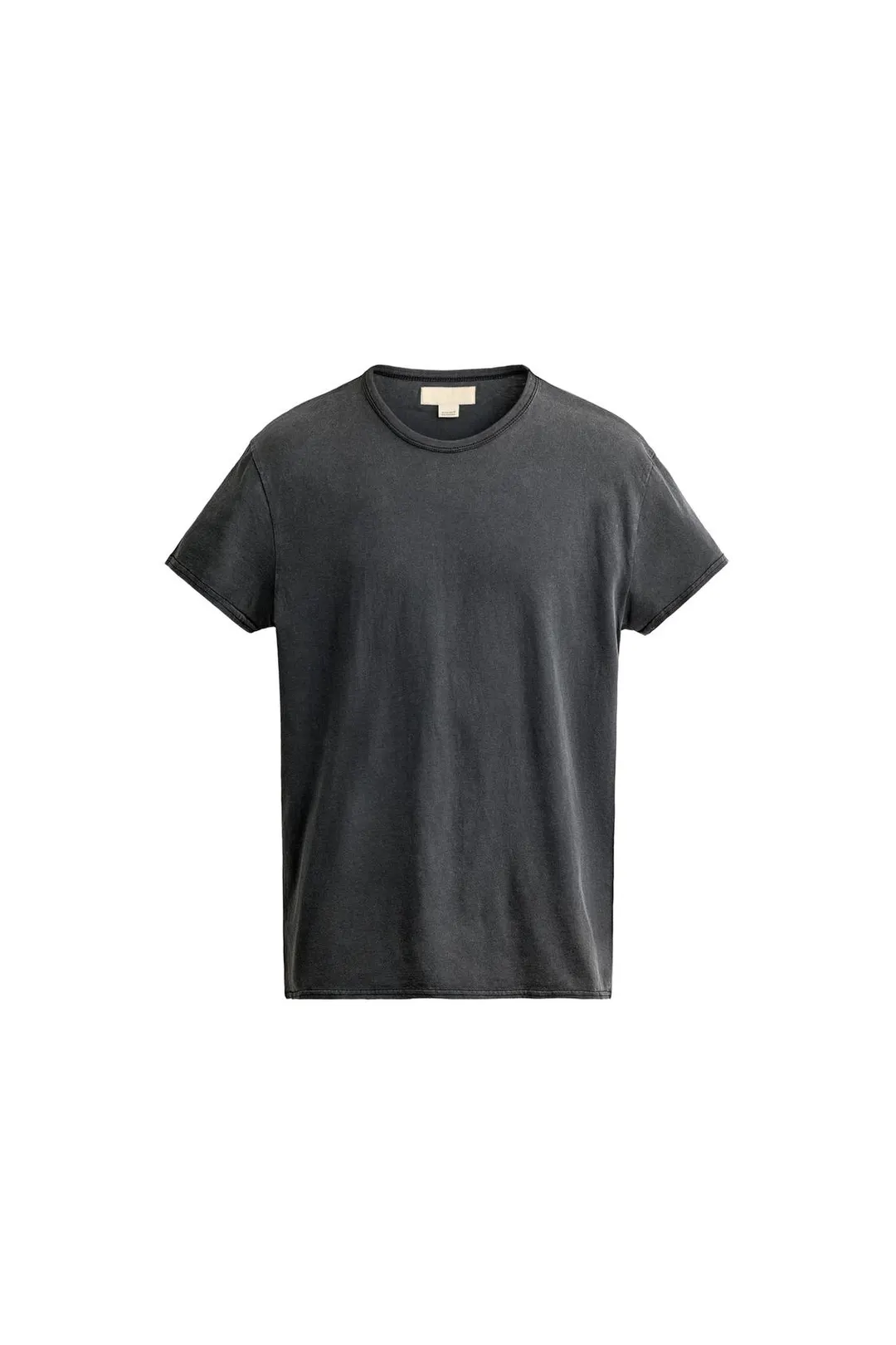 Футболка облегающего кроя с эффектом стирки, Zara