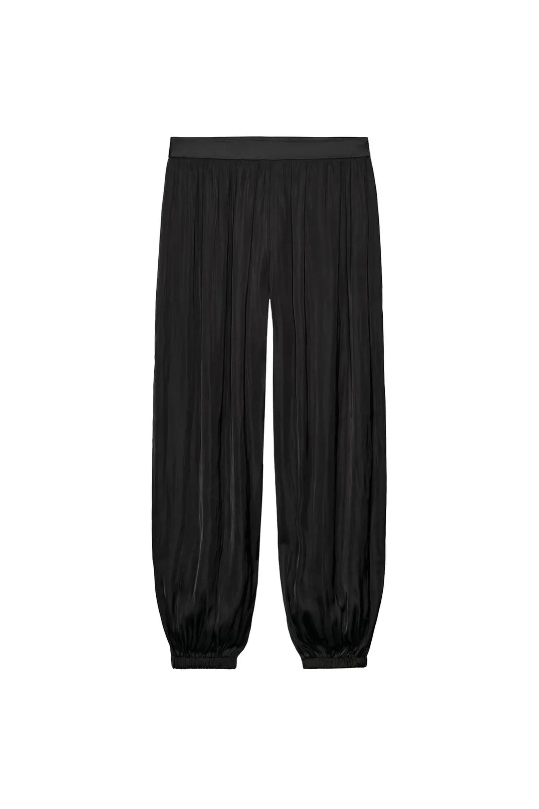 Атласные брюки-саруэл, Zara