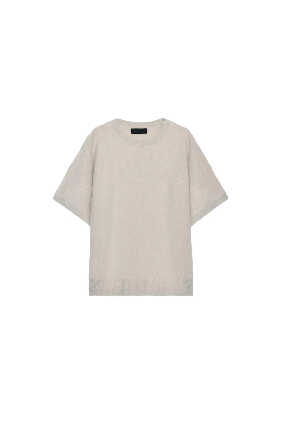 Свитер оверсайз из 100% шерсти с начесом, Zara
