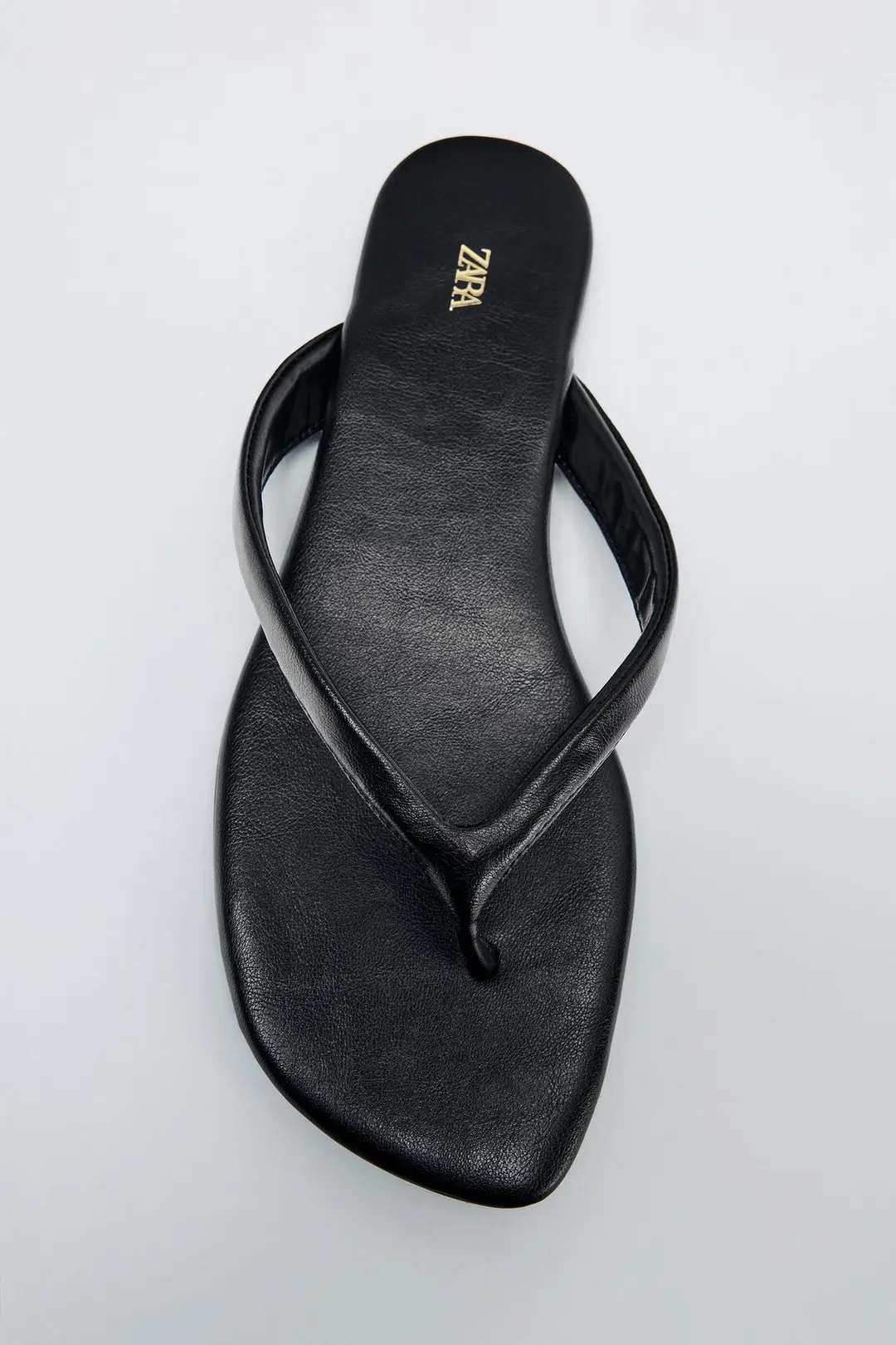 Сандалии без каблука с ремешками, Zara