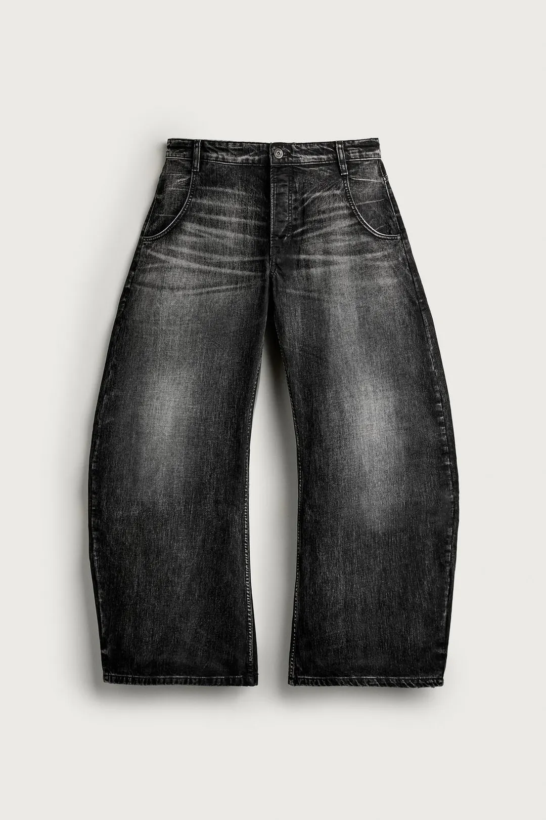 Джинсы свободного кроя barrel, Zara