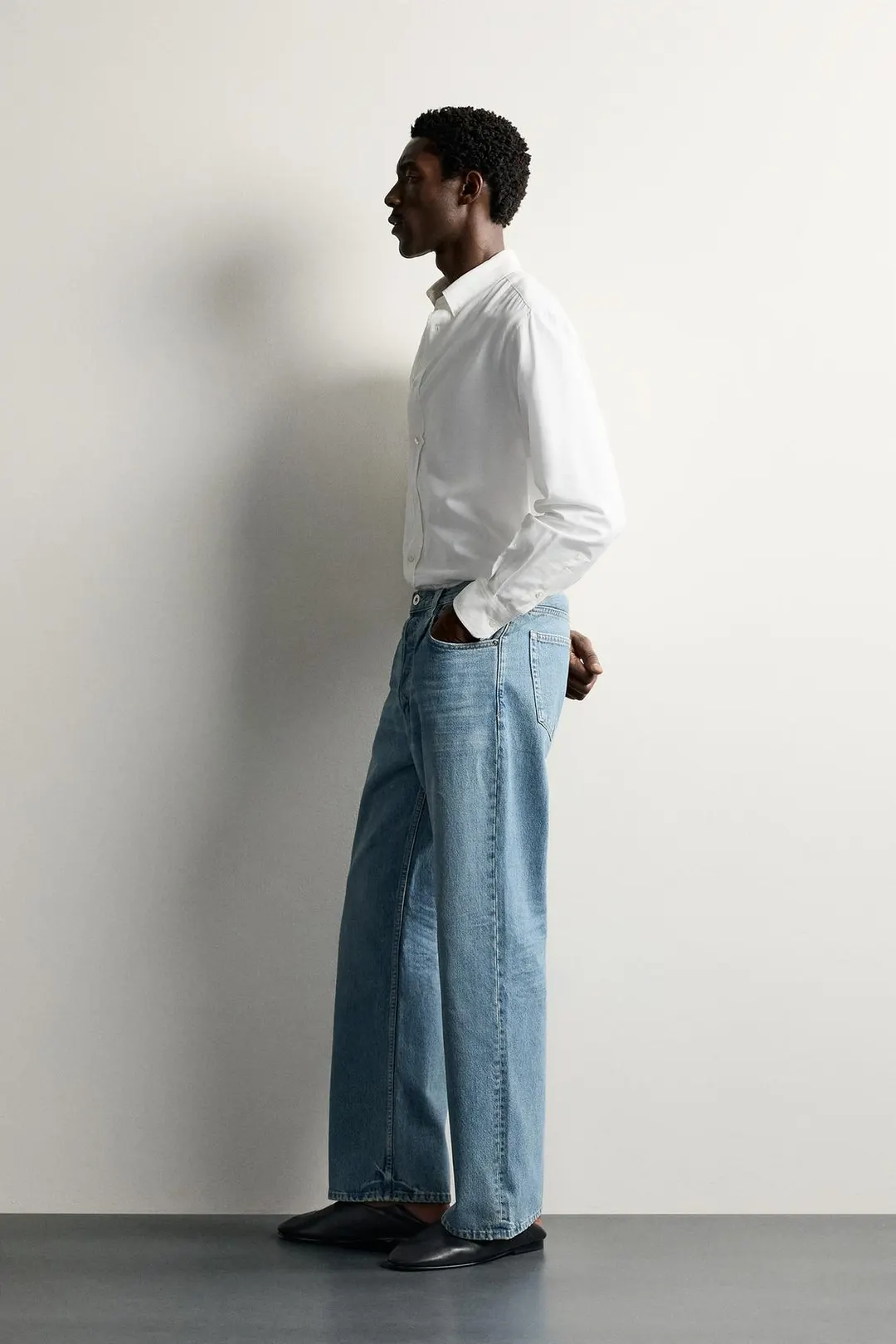 Джинсы свободного кроя, Zara