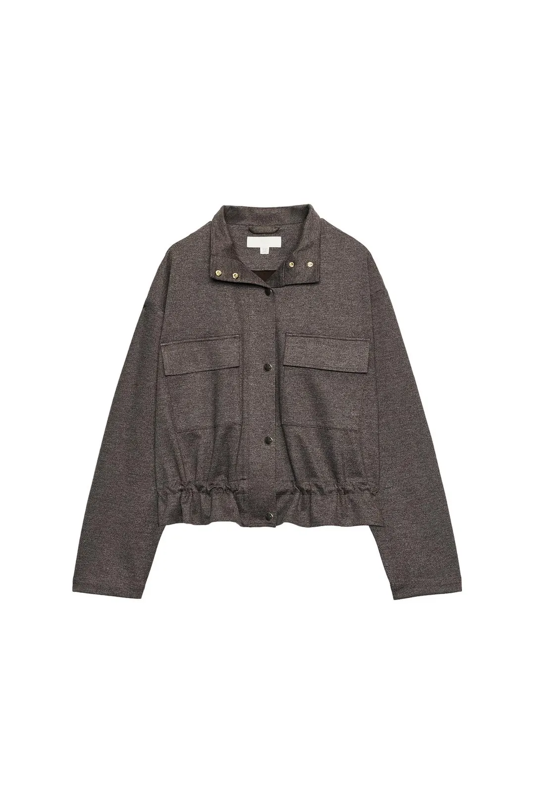 Куртка-сафари из мягкой ткани, Zara