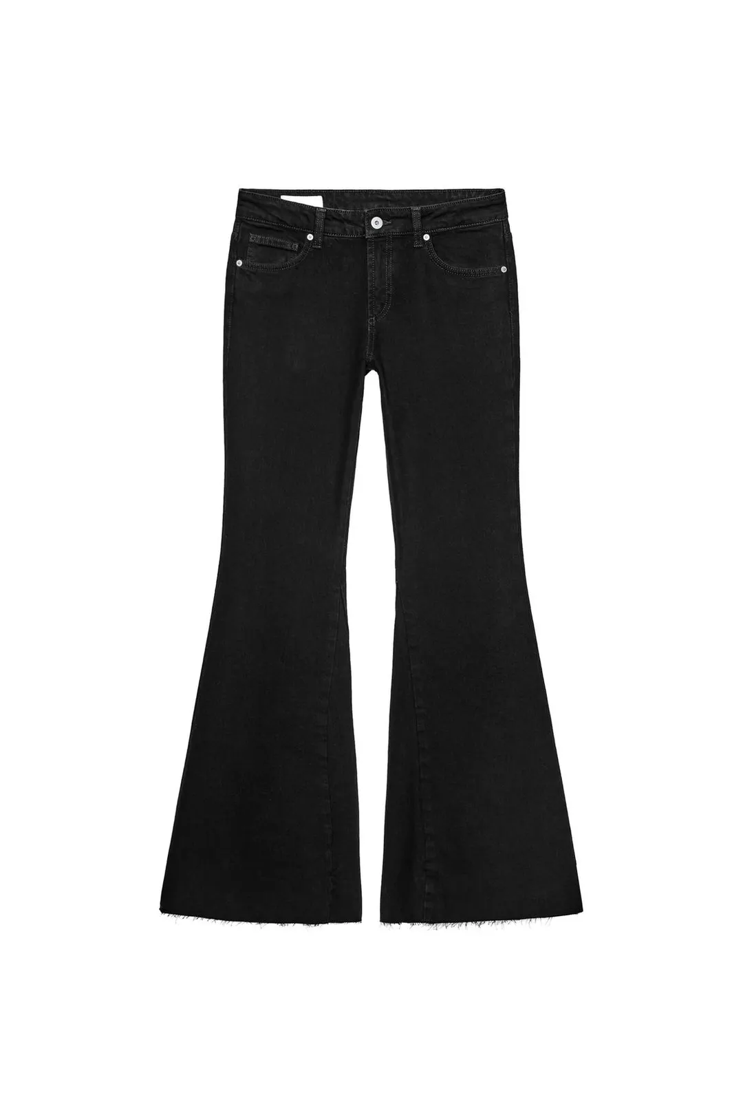 Джинсы TRF Extra Comfort расклешенные с низкой посадкой, Zara