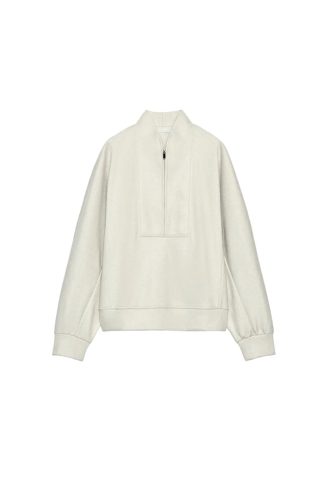 Мягкий свитшот на молнии, Zara