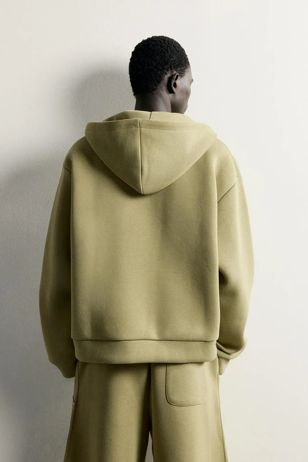 Худи компактной вязки свободного кроя, Zara