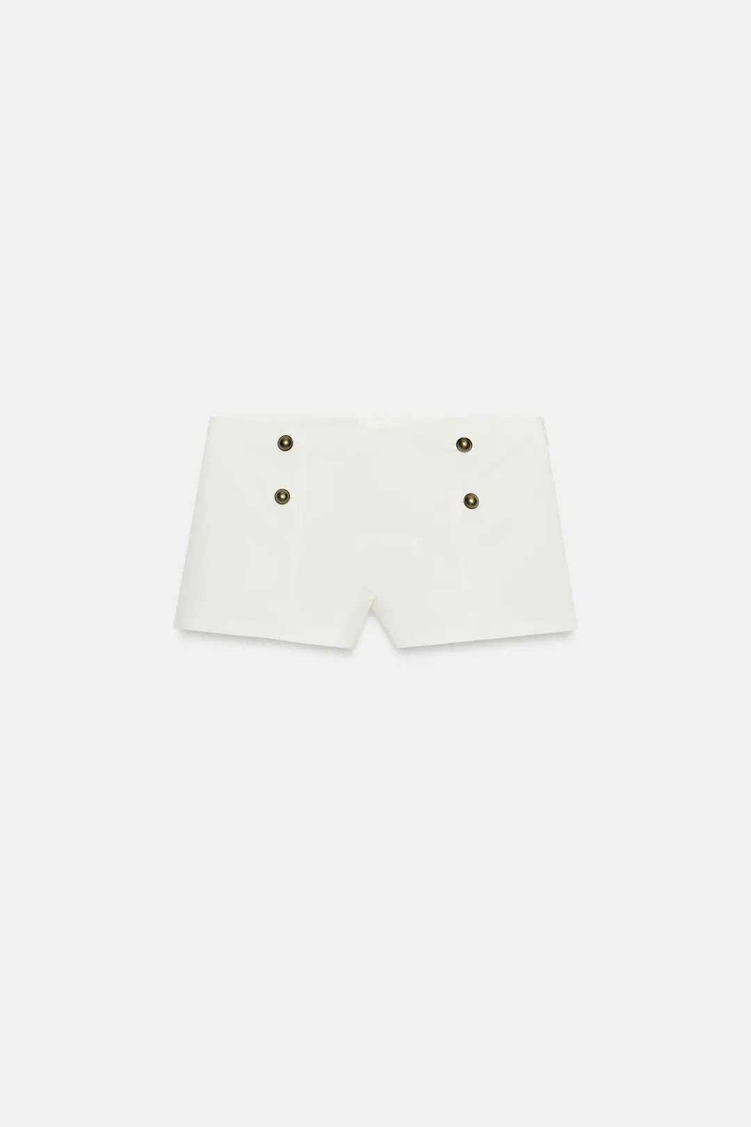 Мини-шорты с пуговицами, Zara