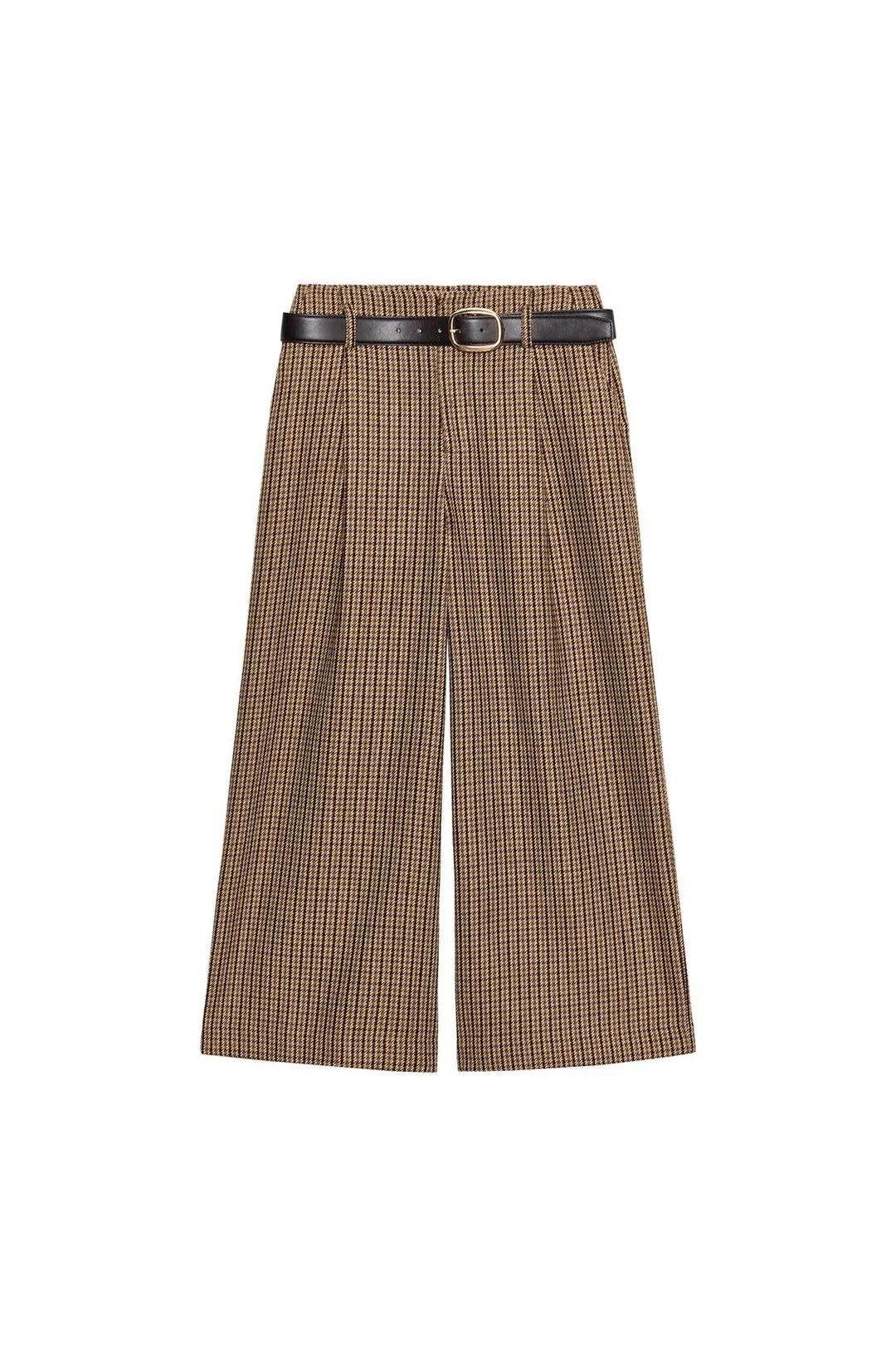 Кюлоты в клетку с поясом, Zara