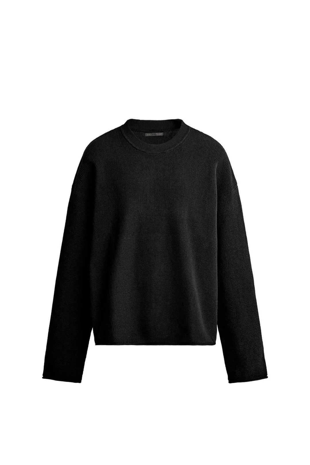 Джемпер вафельной вязки, Zara