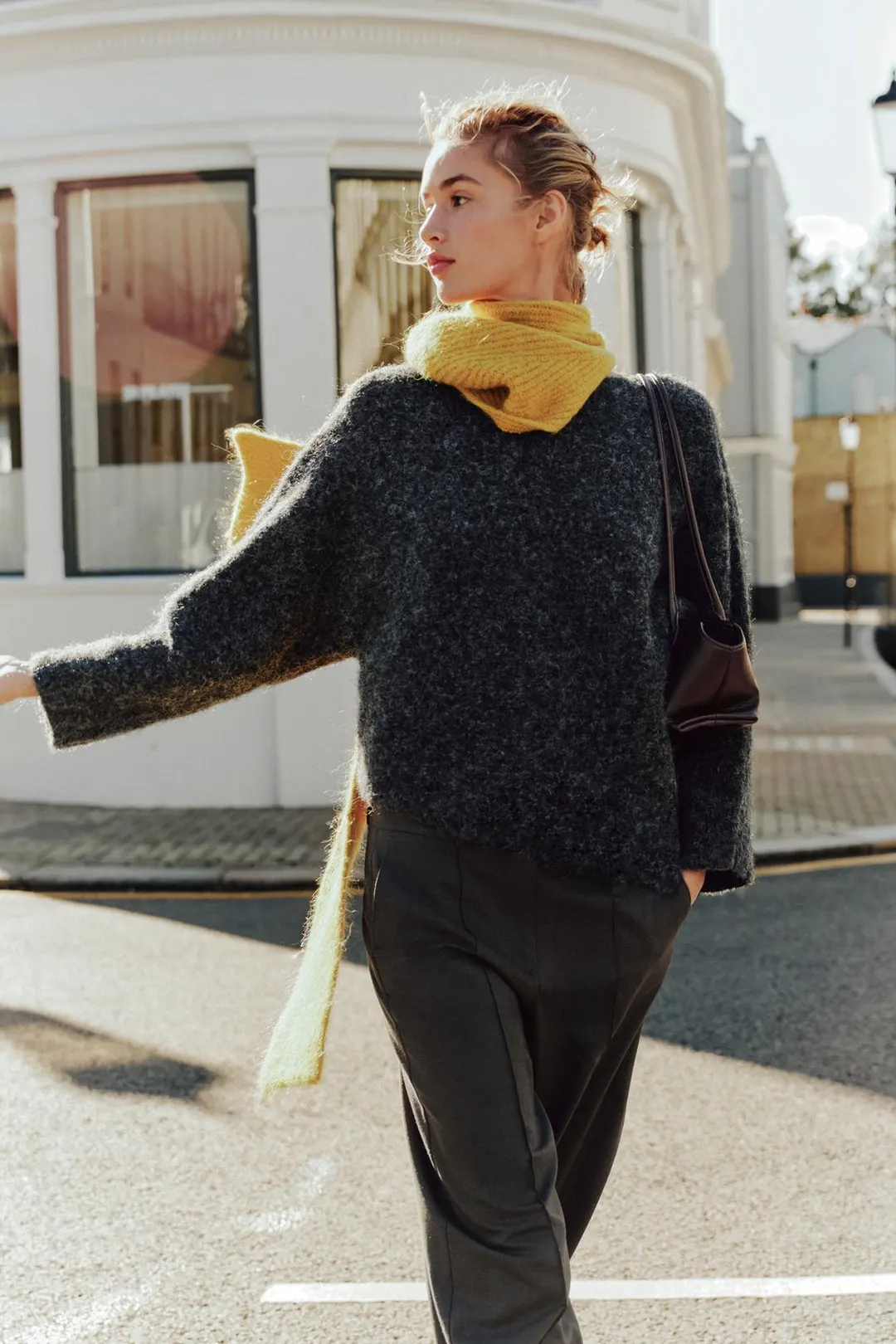 Джемпер асимметричного кроя, Zara