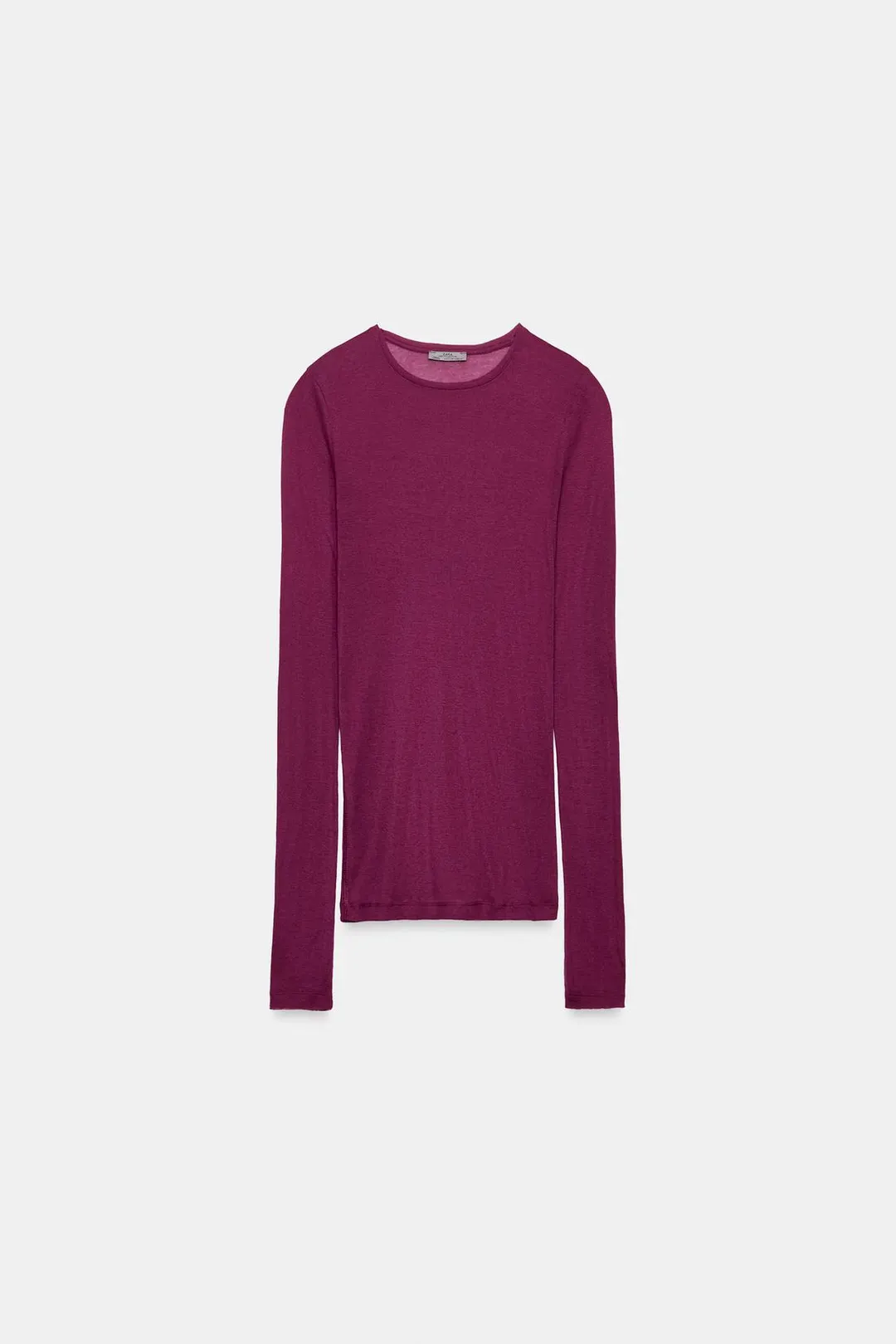 Футболка SUPIMA® с длинными рукавами, Zara