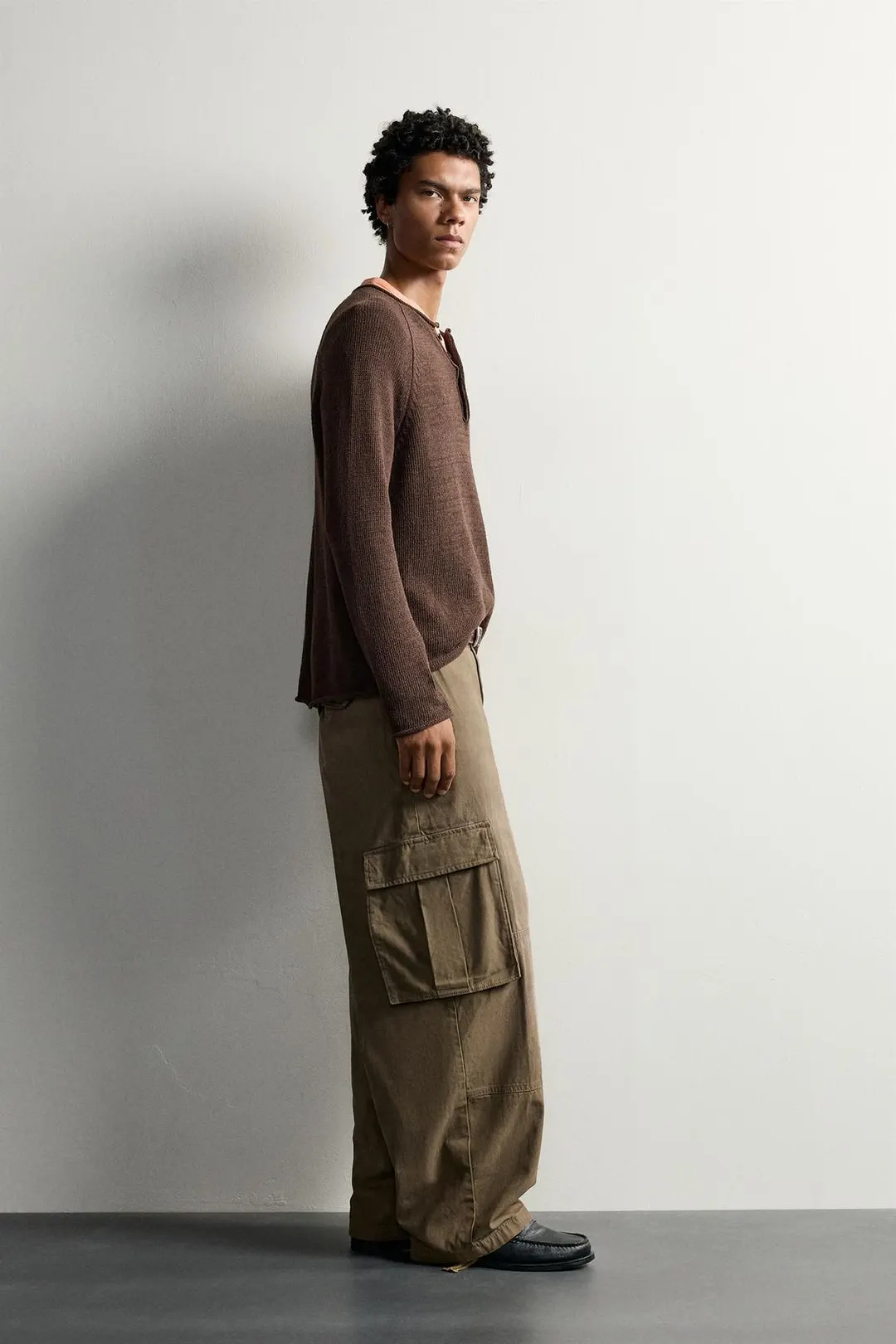 Брюки карго баллоны, Zara