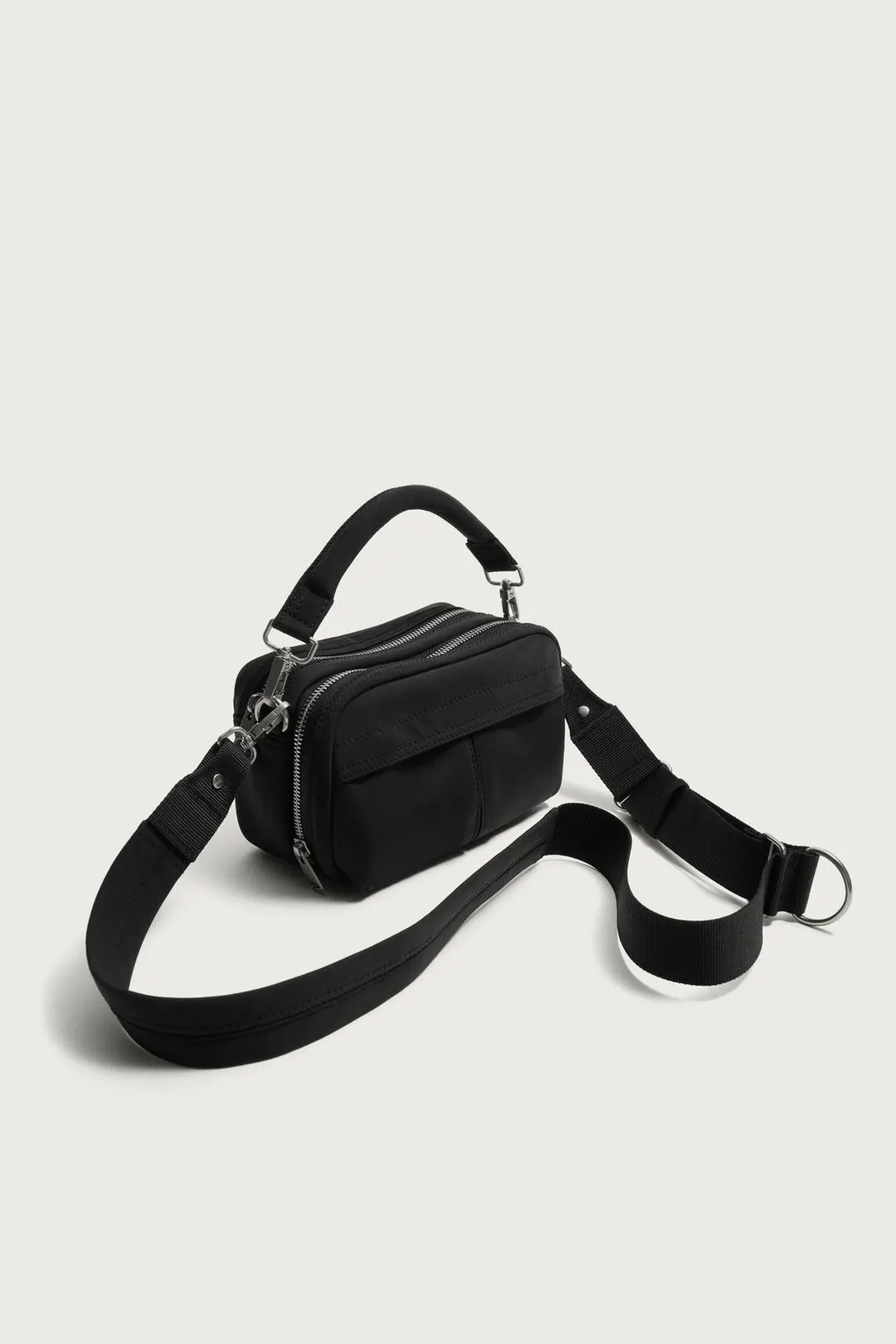 Нейлоновая сумка через плечо, Zara