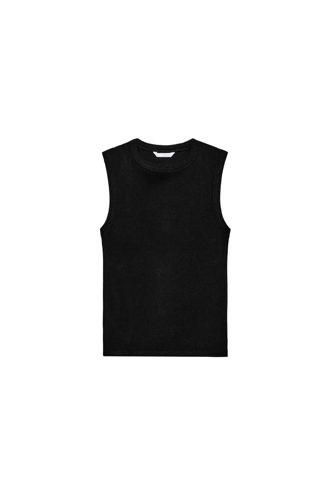 Топ без рукавов в рубчик, Zara