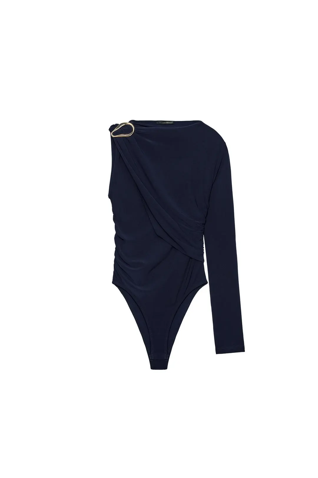 Боди с драпировкой и пряжкой, Zara