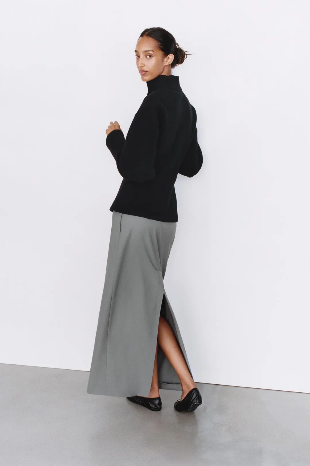 Куртка с воротником-стойкой, Zara