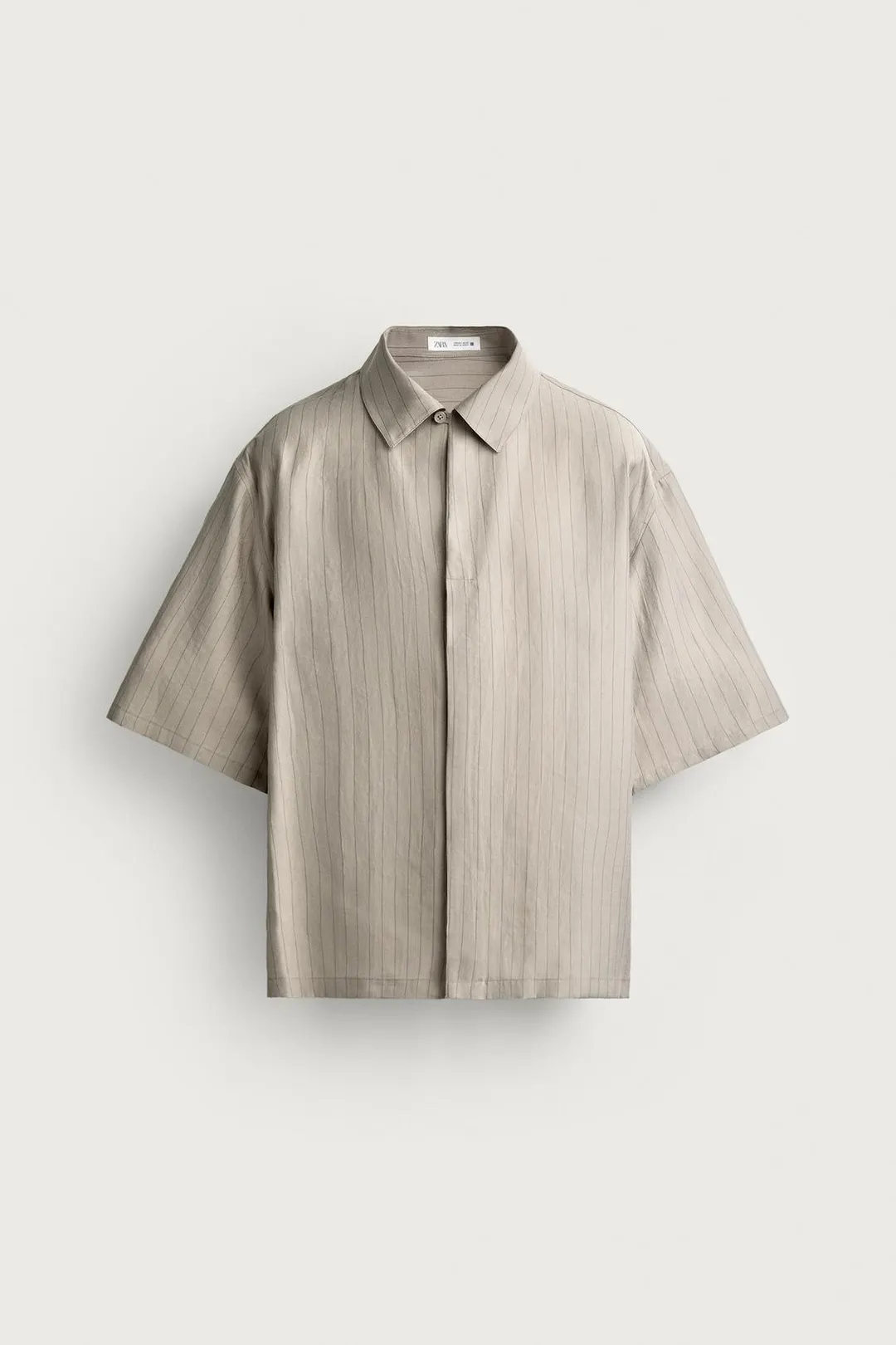 Струящаяся рубашка свободного кроя, Zara