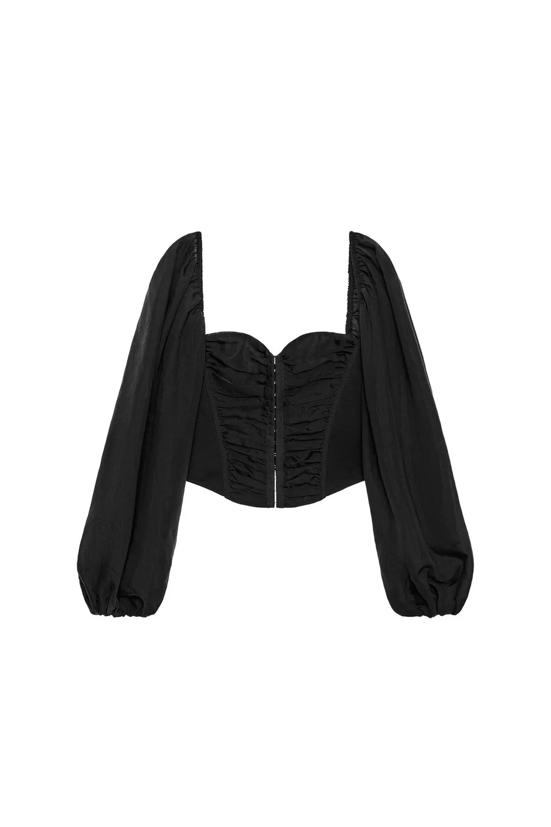 Комбинированный топ в корсетном стиле, Zara