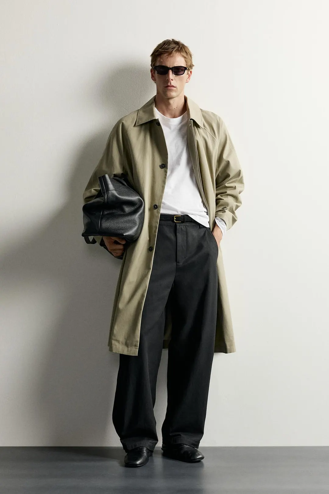 Брюки фасона баллон с хлястиками, Zara