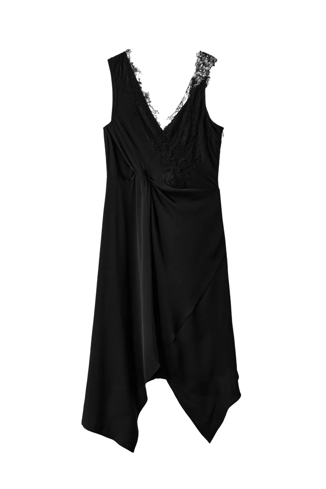 Кружевное платье с узлами, Zara