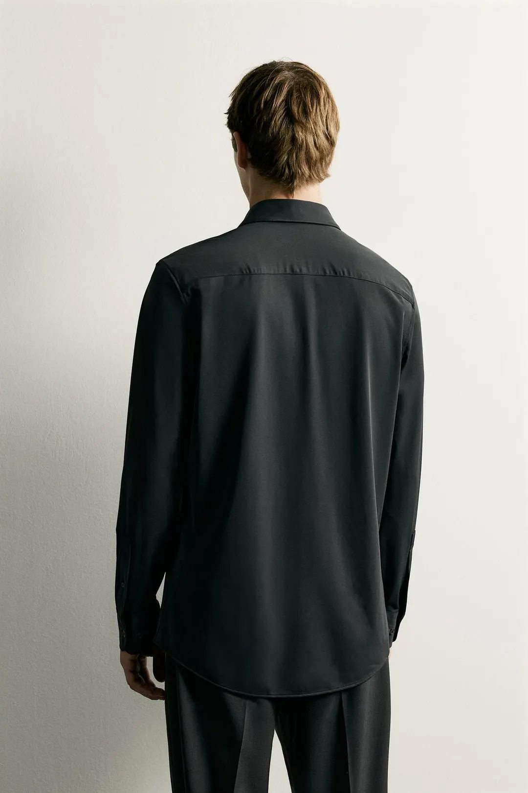 Фактурная рубашка прямого кроя, Zara