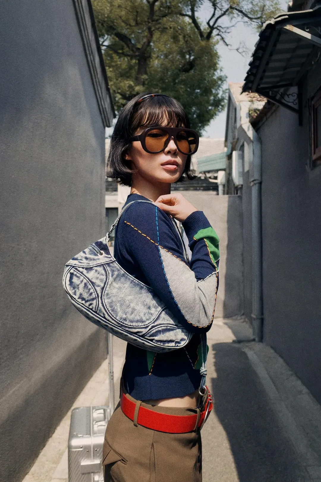 Ремень из 100% кожи с тройной шлевкой, Zara