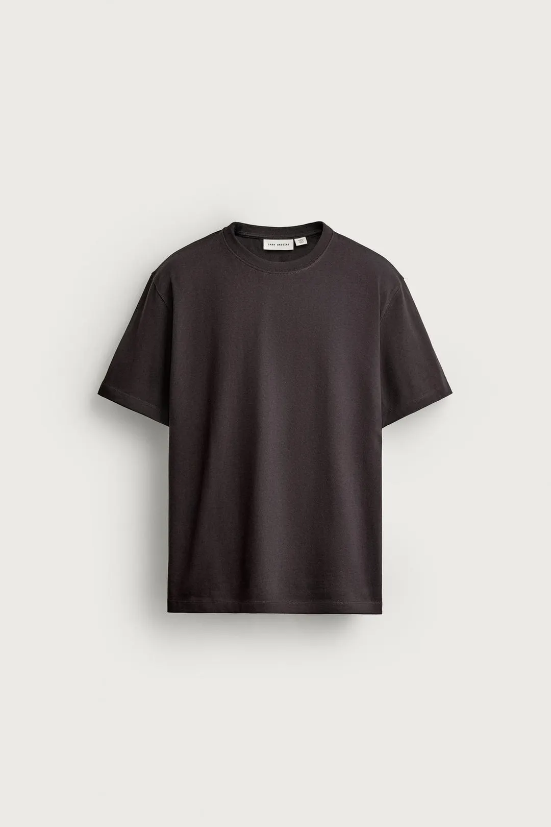 Плотная футболка с короткими рукавами, Zara