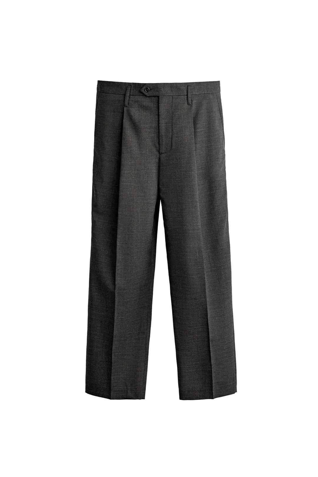 Брюки со складками из 100% шерсти MANTECO®, Zara