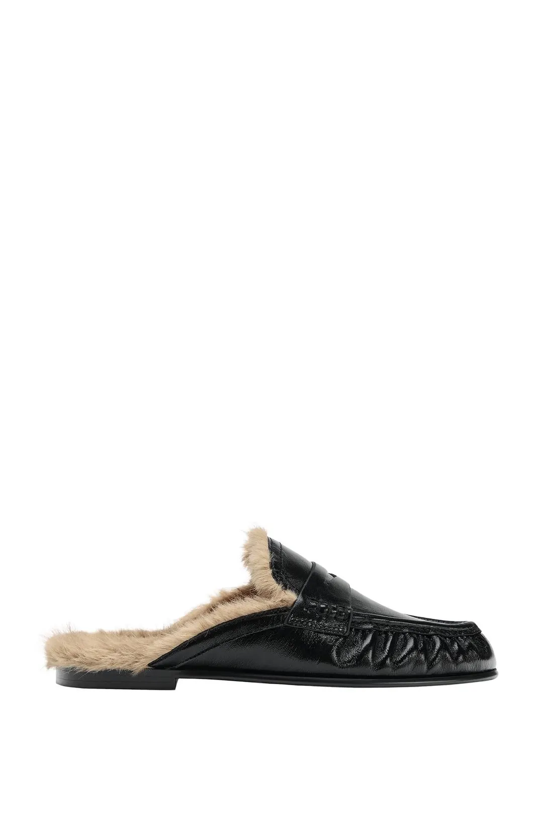 Мюли-лоферы из кожи, Zara