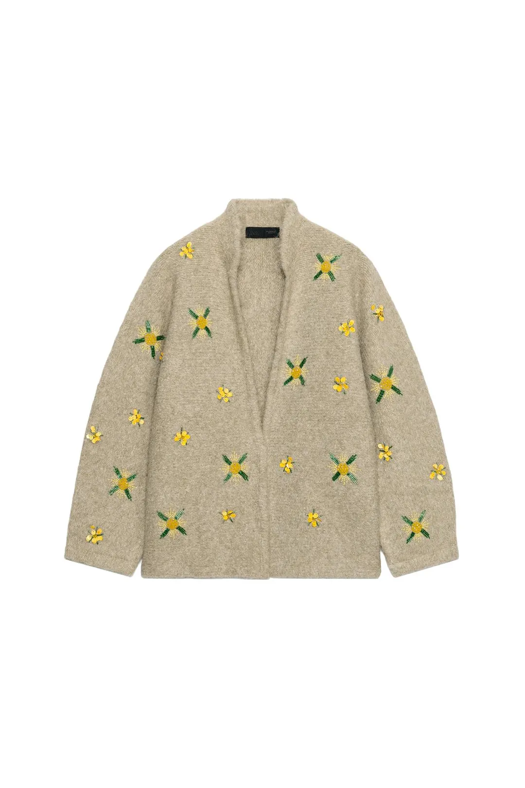 Кардиган с бусинами, Zara