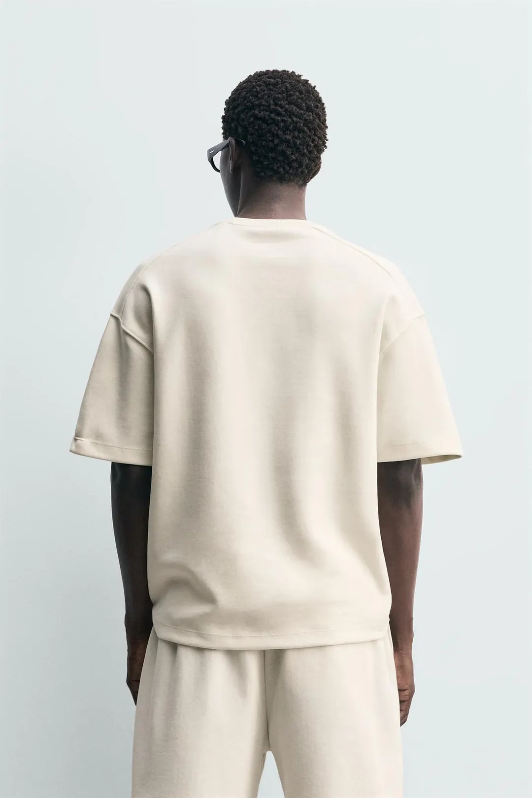 Свитшот свободного кроя из интерлока, Zara