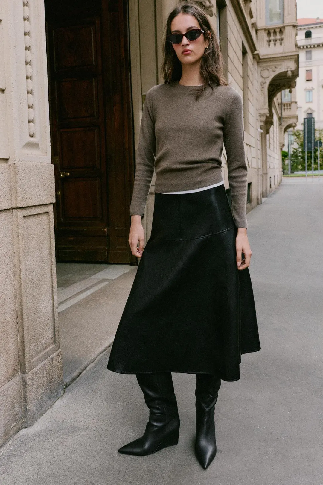Мягкий вязаный джемпер, Zara