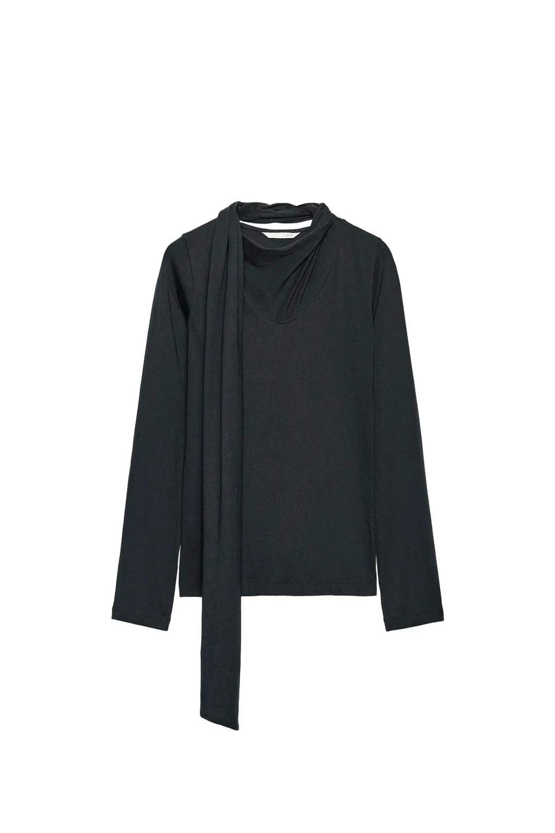 Топ с драпированным вырезом, Zara