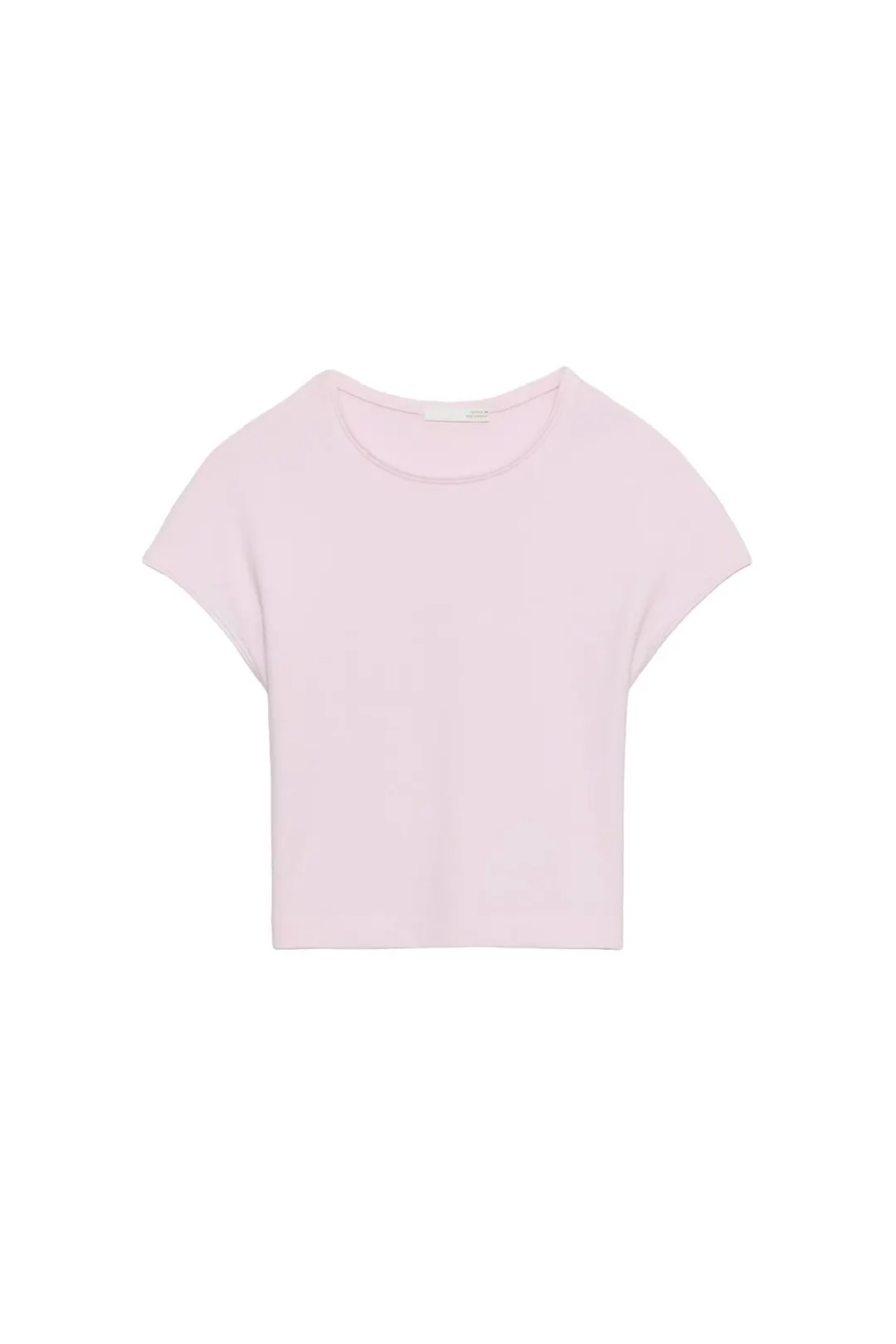 Укороченная футболка с короткими рукавами, Zara