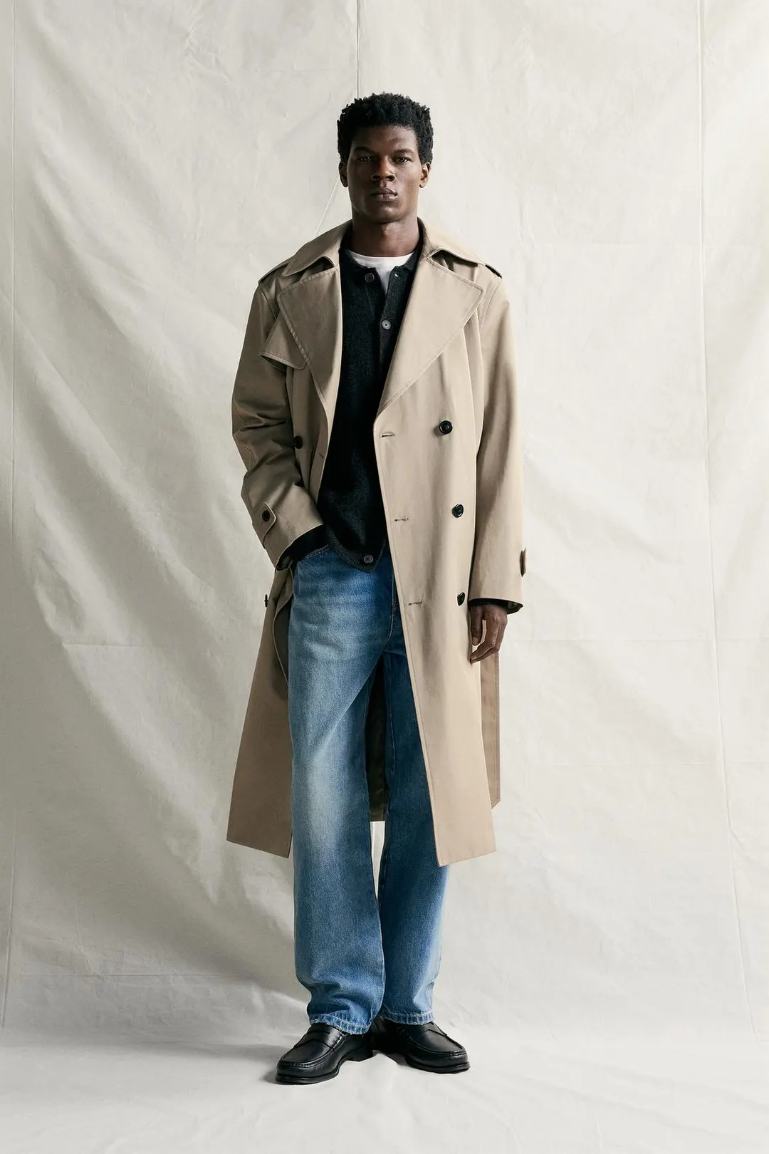 Тренч водоотталкивающий MANTECO®, Zara