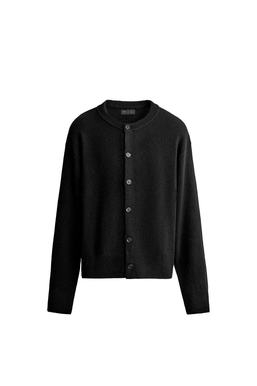 Кардиган свободного кроя из смесовой шерсти, Zara