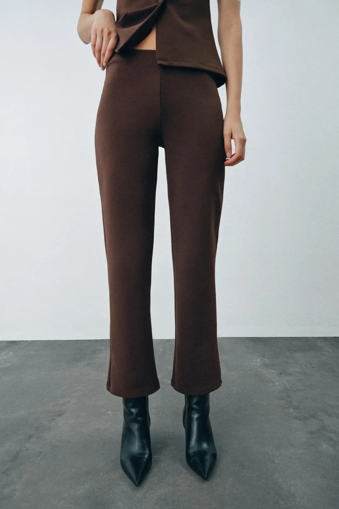 Брюки облегающего кроя с карманами, Zara