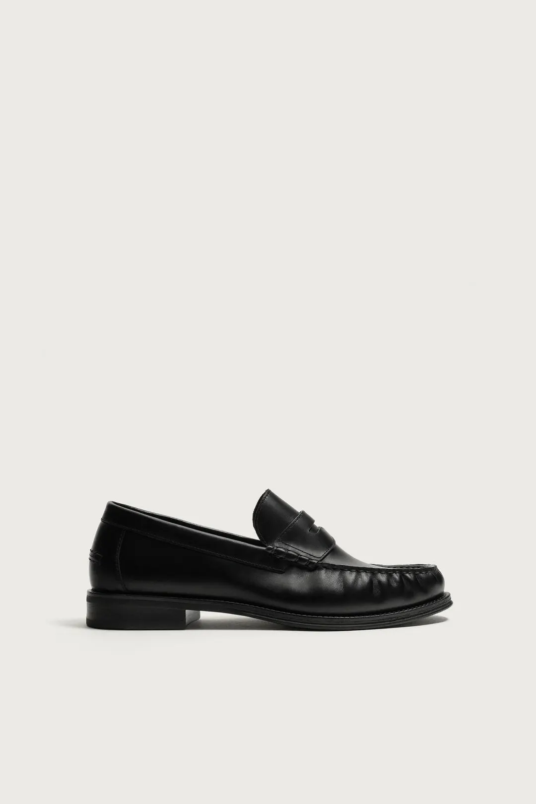 Кожаные пенни-лоферы, Zara