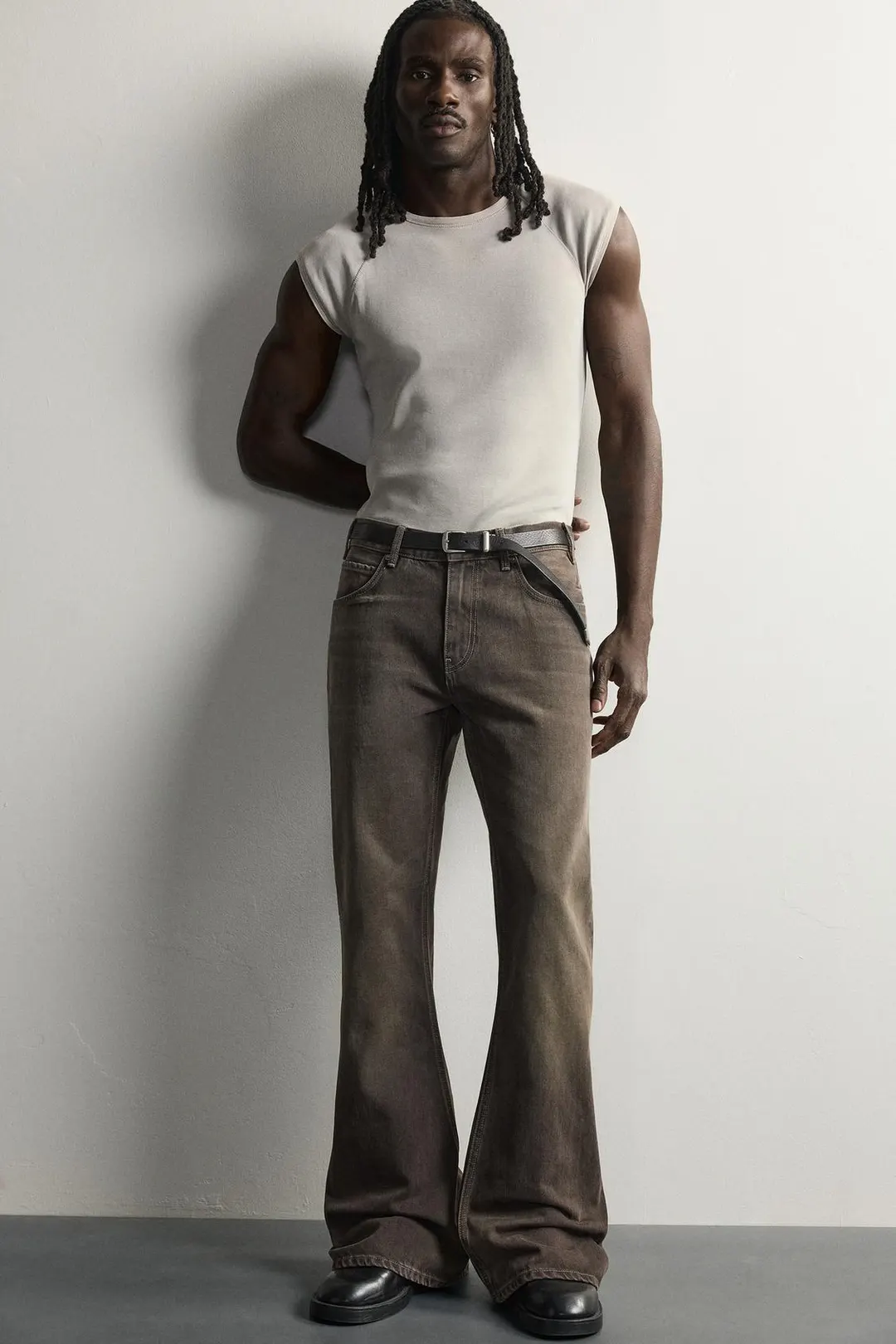 Джинсы расклешенного кроя, Zara