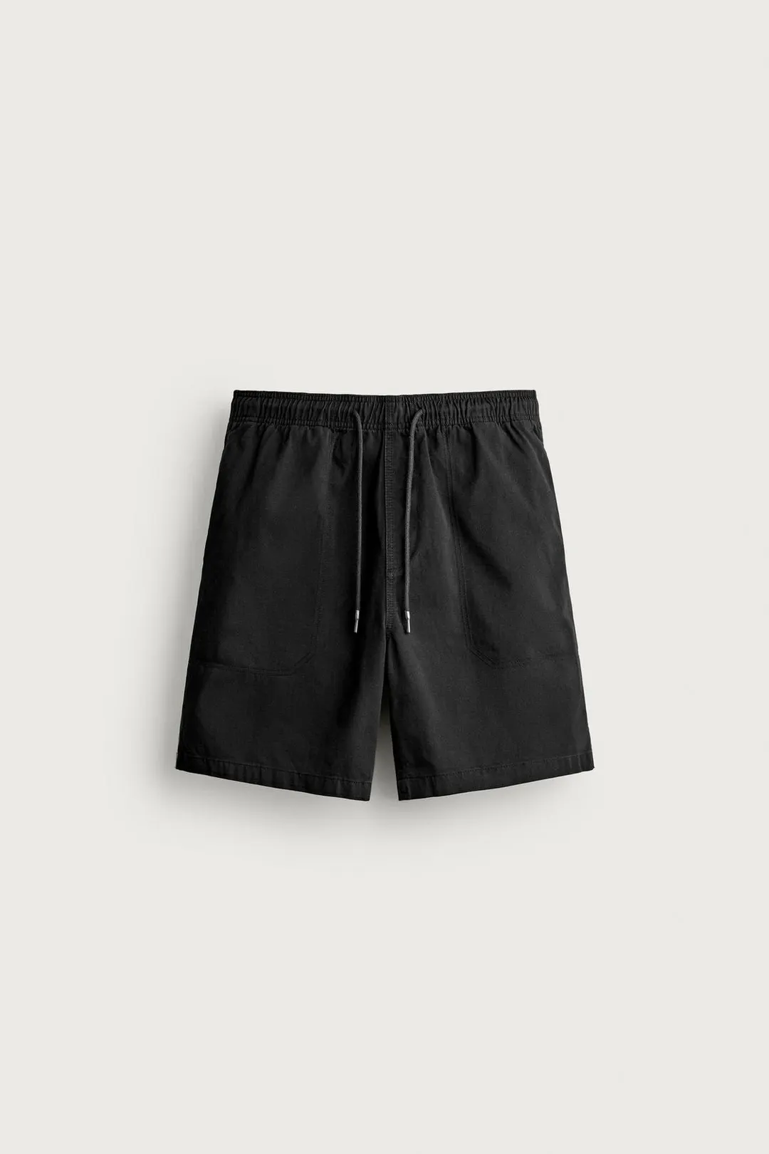 Бермуды свободного кроя с эффектом потертости, Zara