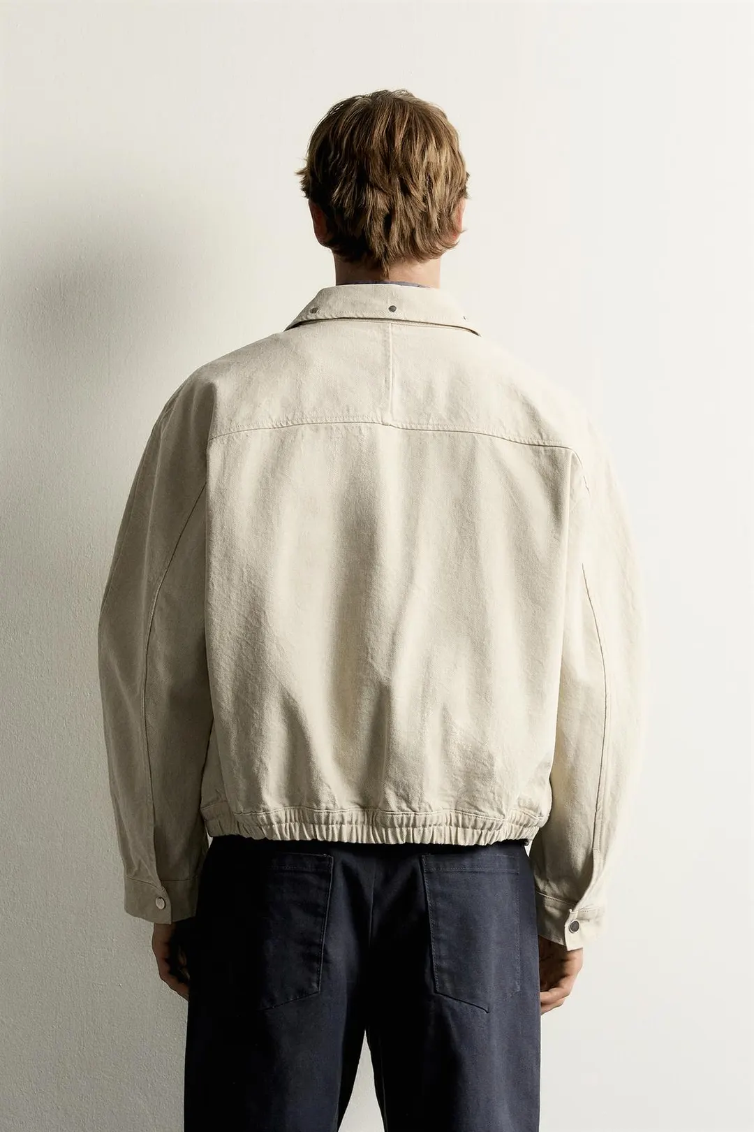 Куртка свободного кроя с заклепками, Zara