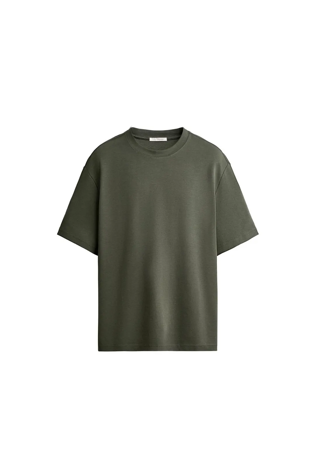 Футболка свободного кроя из интерлока /04, Zara