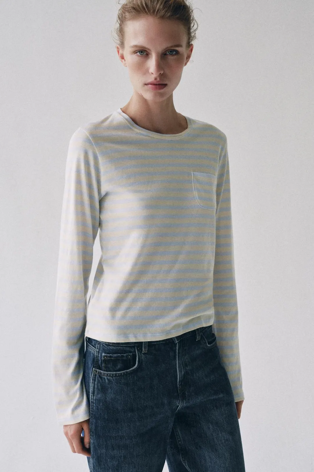 Футболка с карманом, Zara