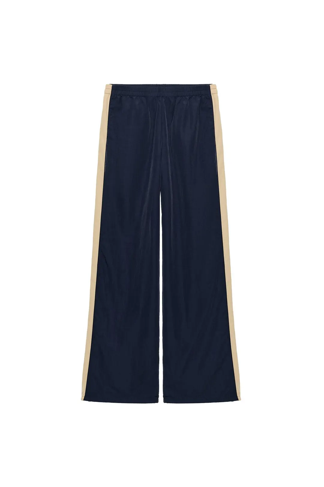 Брюки из нейлона с боковыми лампасами, Zara
