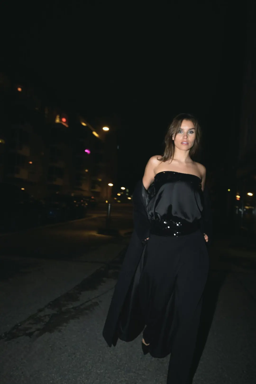 Брюки-баллоны со складками, Zara