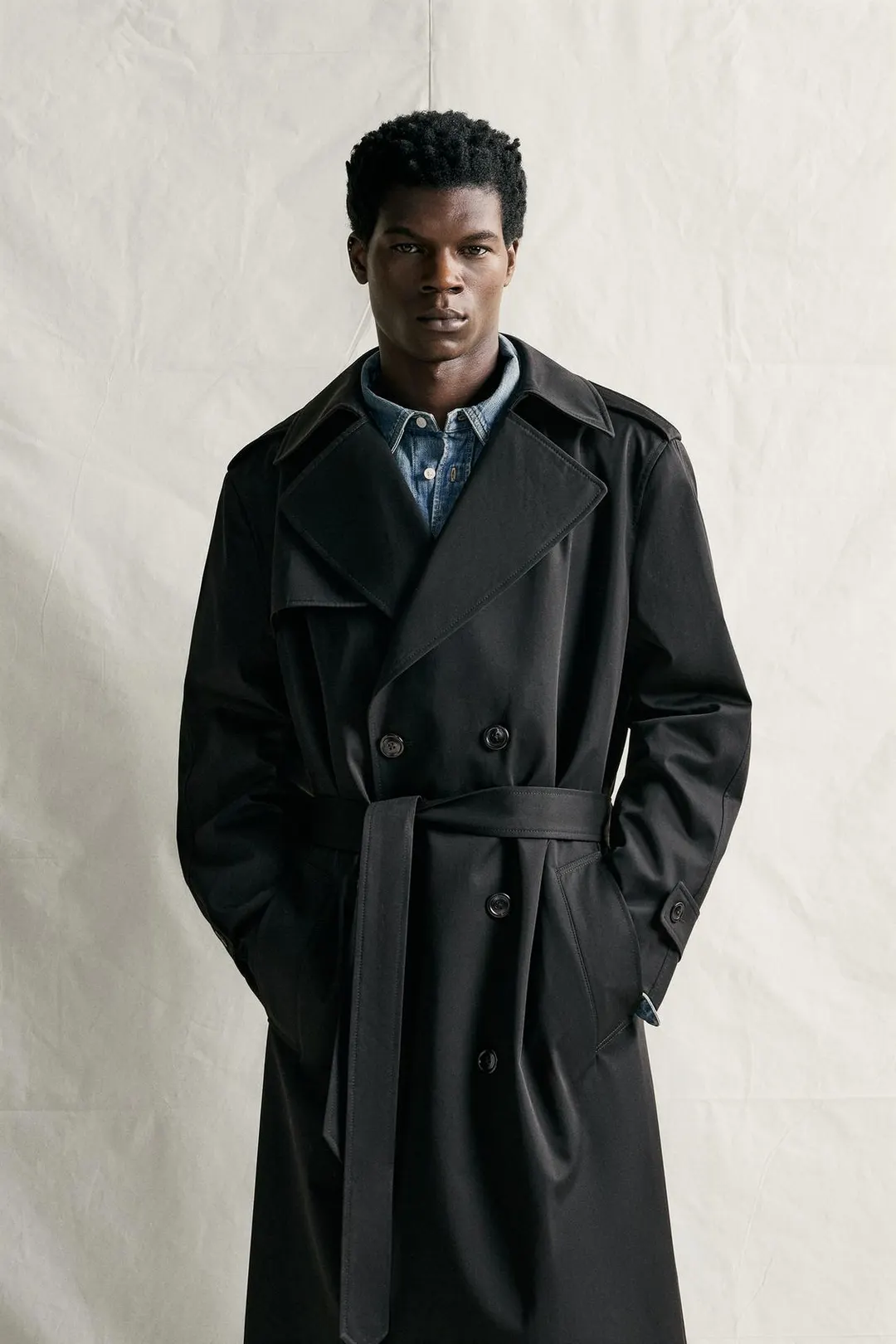 Тренч водоотталкивающий MANTECO®, Zara