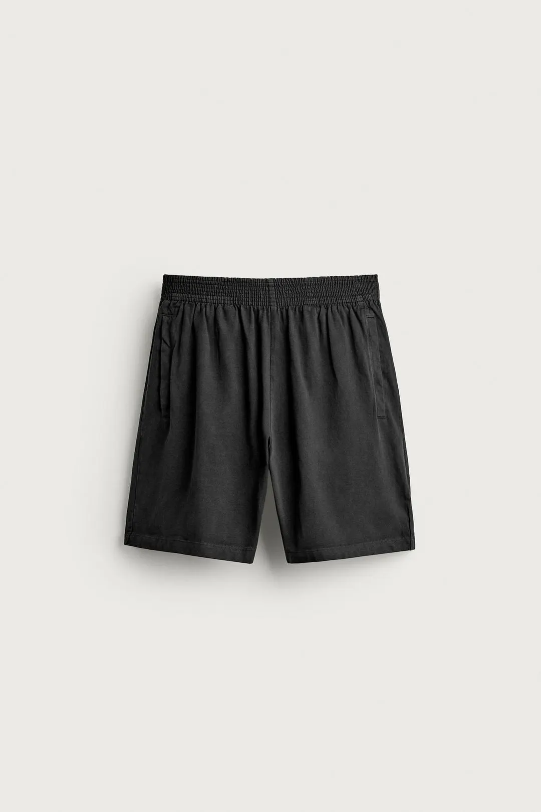 Легкие домашние бермуды с эффектом выцветания, Zara